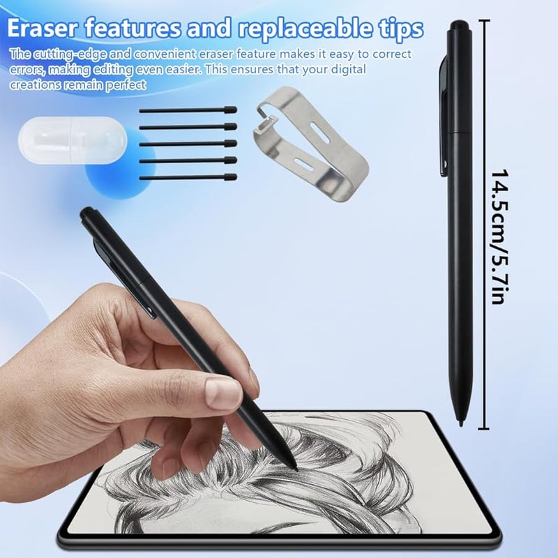 EMR Stylus Pen 4096 Pressure Levels Compatible with Acer ASUS Dell and More Tablets - Image 4